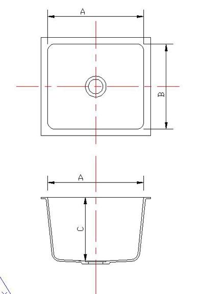 Epoxidharzwannengröße