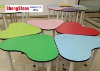 Multi Farbschreibtische und kompakte HPL Platten der Stuhl-für Kindergärten und Tutorklassen
