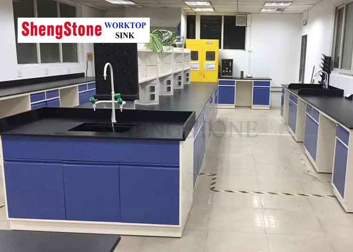 Korrosionsbeständiges Epoxidharz Worktop/Countertop-Labormöbel-Installationen